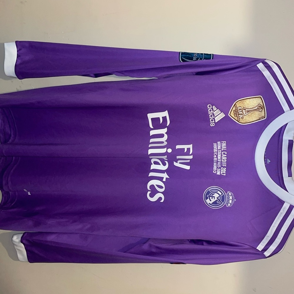 16/17 FINAL CARDIFF 2017 UCL JERSEY RONALDO